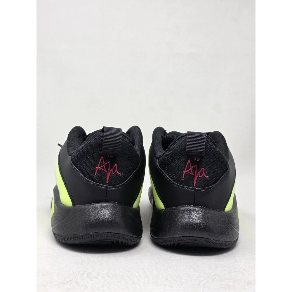 Nike A'One SE (GS) Athletic Sneaker Black/Volt/Pink Low Top 6Y  HQ2294-001 New